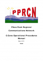 PPRCN C-Zone Operational Procedures Manual – 110505
